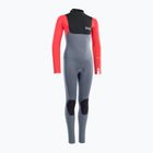 Costum de înot pentru copii ION Capture 5/4 Back Zip steel blue/red