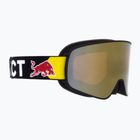 Ochelari de schi Red Bull SPECT Rush negru mat/negru/portocaliu/auriu cu oglinzi de aur