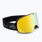 Ochelari de schi Red Bull SPECT Rush matte black/smoke with yellow mirror