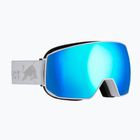 Ochelari de schi Red Bull SPECT Fink white/smoke with blue mirror