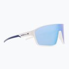 Ochelari de soare Red Bull SPECT Daft white/smoke with blue mirror