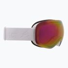 Ochelari de schi Red Bull Spect Bent matt white/red with pink purple mirror