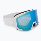 Ochelari Red Bull SPECT Jibb matt white/smoke with blue mirror
