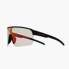 Ochelari de soare Red Bull SPECT Dakota Pro soft touch black/photochromic red mirror