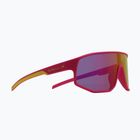 Ochelari de soare Red Bull SPECT Dash neon pink/smoke with pink-yellow mirror