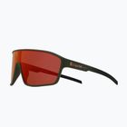 Ochelari de soare Red Bull SPECT Daft soft touch olive/brown red/orange mirror