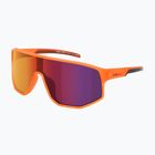 Ochelari de soare Red Bull SPECT Dash matt clear neon-orange/smoke with red-purple mirr