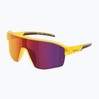 Ochelari de soare Red Bull SPECT Dundee matt clear yellow/ smoke with red-purple mirror