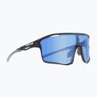 Ochelari de soare Red Bull SPECT Riddle IBX matt clear dark grey/brown photochr with blue mirr