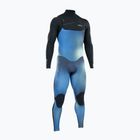 Costum de înot pentru bărbați ION Seek Core 3/2 Front Zip blue gradient