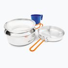 Set de vase turistice GSI Outdoors Stainless Mess stainless