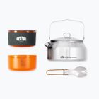 GSI Outdoors Glacier Ketalist set de vase de gătit pentru drumeții din oțel inoxidabil GSI Outdoors