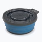 Castron cu capac GSI Outdoors Escape 651 ml blue