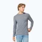 Longsleeve pentru bărbați super.natural Apres Ski cashmere grey melange/various