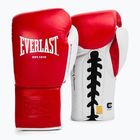 Mănuși de box Everlast Powerlock OG Pro Fight red/white