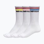 Șosete pentru femei IMPALA Stripe 3 pary white