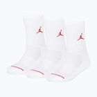 Șosete pentru copii Nike Air Jordan Jumpman Crew 3 perechi white