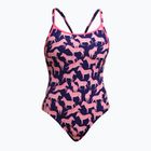 Costum de baie o singură bucată pentru femei Funkita Diamond Back One Piece dungi dulci