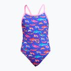 Costum de înot dintr-o piesă pentru copii Funkita Single Strap One Piece doggie paddle