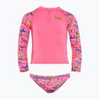 Longsleeve + chiloți de înot pentru copii Funkita Zippy Rashie & Brief learner lane