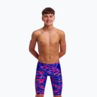 Slip de înot pentru copii Funky Trunks Training Jammers warped waves