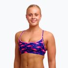 Top costum de baie Funkita Sports Top flocked up