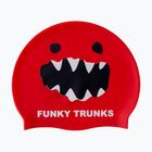 Cască înot Funky Trunks Silicone red monster