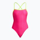 Costum de baie întreg pentru femei Funkita Strapped In One Piece pink proton
