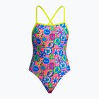 Costum de baie întreg pentru femei Funkita Tie Me Tight One Piece zesty besty
