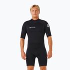 Costum de înot pentru bărbați Rip Curl Trad 2/2 mm Back Zip Springsuit black