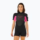 Costum de înot pentru femei Rip Curl Omega 2/2 mm Back Zip Springsuit black/pink