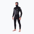 Costum pentru bărbați Rip Curl Flashbomb 5/4mm Hooded Chest Zip black