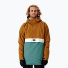 Jachetă de snowboard pentru bărbați Rip Curl Primative maro-verde 000MOU 146
