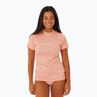 Tricou de înot pentru femei Rip Curl Golden Rays UV 281 roz-portocaliu 131WRV