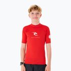 Tricou de înot pentru copii Rip Curl Corps Rash Vest 40 roșu 11NBRV