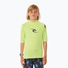 Tricou de înot pentru copii Rip Curl Brand Wave UPF Rash Vest lime