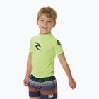 Tricou de înot pentru copii Rip Curl Brand Wave UPF lime