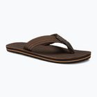 Papuci de plajă Rip Curl Revival Leather Open Toe pentru bărbați, maro