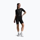 Combinezon de triatlon pentru femei 2XU Aero Hex Sleeved black/white