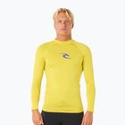 Longsleeve de înot pentru bărbați Rip Curl Waves UPF Performance sulphur