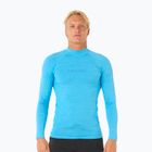 Longsleeve de înot pentru bărbați Rip Curl Dawn Patrol UPF Performance blue paint