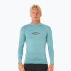 Longsleeve de înot pentru bărbați Rip Curl Raw Energy UPF Performance blue lagoon