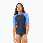 Tricou de înot pentru copii Rip Curl Block Party Rash Vest navy
