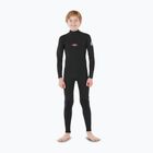 Costum de înot pentru copii Rip Curl Dawn Patrol 3/2 mm Back Zip black
