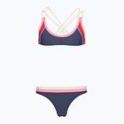 Costum de baie din două piese pentru copii Rip Curl Surf Revival Bikini navy