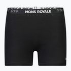 Boxeri termoativi pentru femei Mons Royale Hannah Merino Hot black