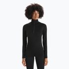 Bluză termică damă icebreaker 200 Oasis Half Zip black