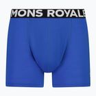 Boxeri termoactivi pentru bărbați  Mons Royale Hold 'em Shorty Merino cobalt