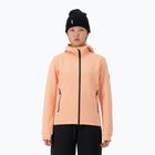 Hanorac pentru femei Mons Royale Arcadia Merino Fleece Hoody melon