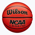 Minge de baschet Wilson NCAA Legend orange/black mărimea 6